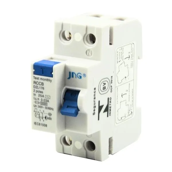 Interruptor Diferencial DR Bipolar 25A FG12 30mA JNG Interruptor Diferencial DR Bipolar 25A 30mA Jng