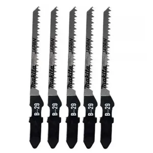 Lâmina de Serra Tico-Tico para Madeira 42mm 16 Dentes 5 Peças Makita Lâmina de Serra Tico-Tico P/Madeira B-28715 42mm 16 Dentes 5 Uni