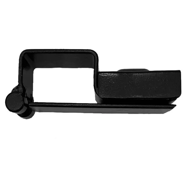 Porta Cadeado para Portão Cadeados de 30mm Preto Dovale Porta Cadeado para Portão N°3 54x37mm Cadeados de 30mm Preto