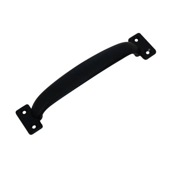 Puxador Curvo Tradição DZ 959 180mm Zamac Criativa Puxador Curvo Tradição DZ 959 160mm Zamac Preto Fosco
