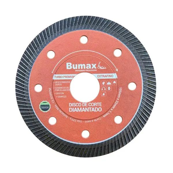 Disco de Corte Diamantado 105x22mm 8100 Bumax