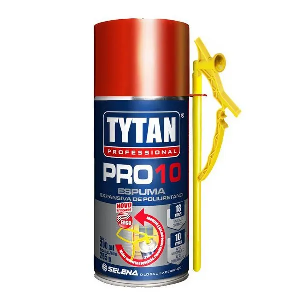 Espuma Expansiva PRO 10 205g / 300ml Tytan
