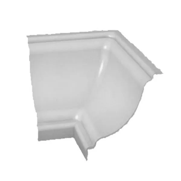 Kit com 4 Peças Canto Interno para Forro de PVC Multilit Kit com 4 Peças Canto Interno para Forro de PVC Branco