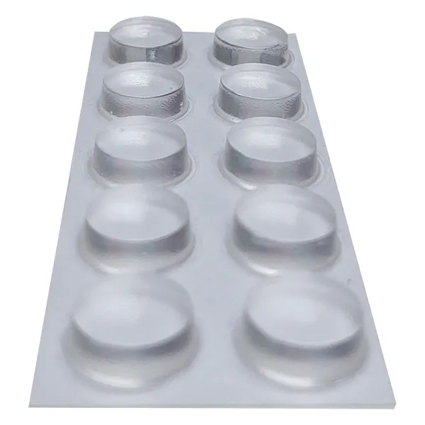 Gota de Silicone Autoadesiva Fixtil Gota de Silicone Autoadesiva 13x4mm 10 Peças