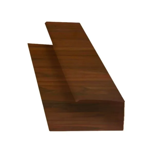 Rodaforro para Forro de PVC 6m Multilit Rodaforro para Forro PVC Jacarandá 6m