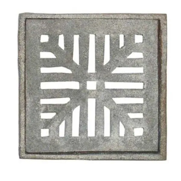 Ralo de Ferro sem Caixa para Tráfego Leve 20x20cm Lobofer