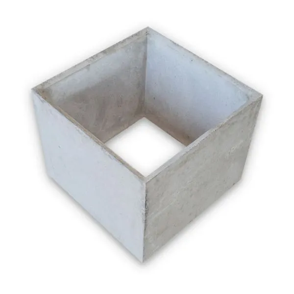 Prolongador para Caixa de Gordura de Concreto 50x50x40cm Concrebox Prolongador de Concreto para Caixa de Gordura 50x50x40cm Concrebox