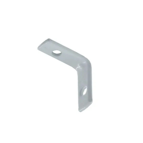 Cantoneira para Móveis Branca Overtime Cantoneira para Móveis 1"x1" Branca