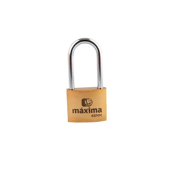 Cadeado Haste Longa Aço Zamac Máxima Cadeado Haste Longa 48mm Aço Zamac