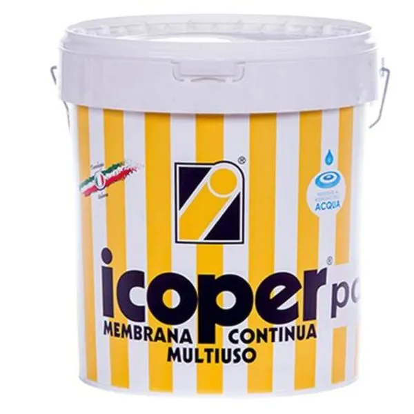 Membrana Acrílica Impermeabilizante Icoper Pot Bege Icobit MEMBRANA ACR IMP ICOPER POT BG 20KG PISC E RESERVATÓRIO