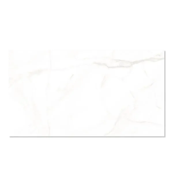 Porcelanato Lacca Retificado Polido Branco 63x121cm 3,05m2 (Lote 3)