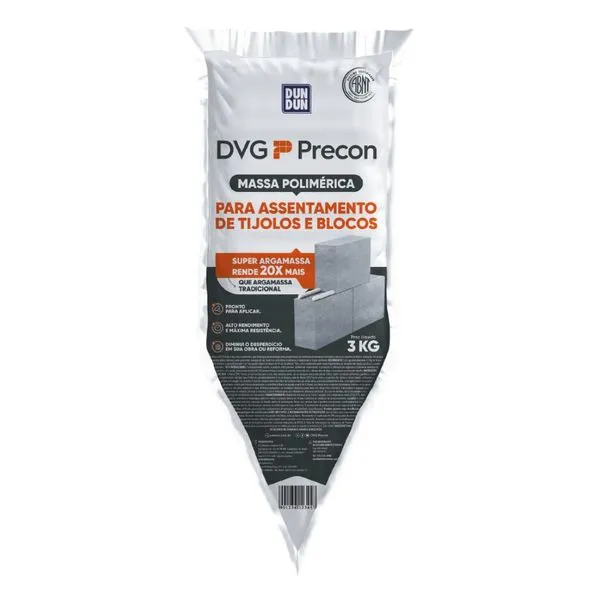 Composto Polimérico DVG Precon Composto Polimerico 3kg Dvg