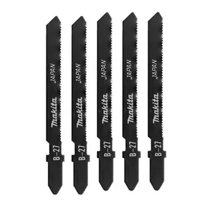 Lâmina de Serra Tico-Tico para Metal 24 Dentes 5 Peças A-85787 Makita Lâmina de Serra Tico-Tico P/Metal A-85787 50mm 24 Dentes 5 Uni