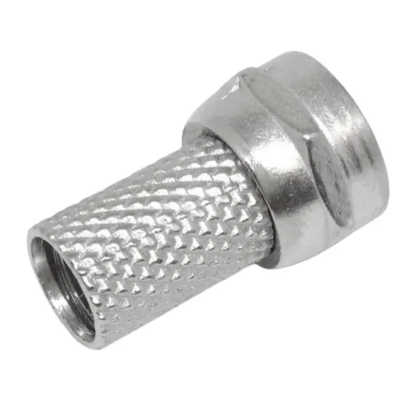 Conector de Compressão RG59 com 2 peças Interneed Conector de Compressão RG59 02 Peças