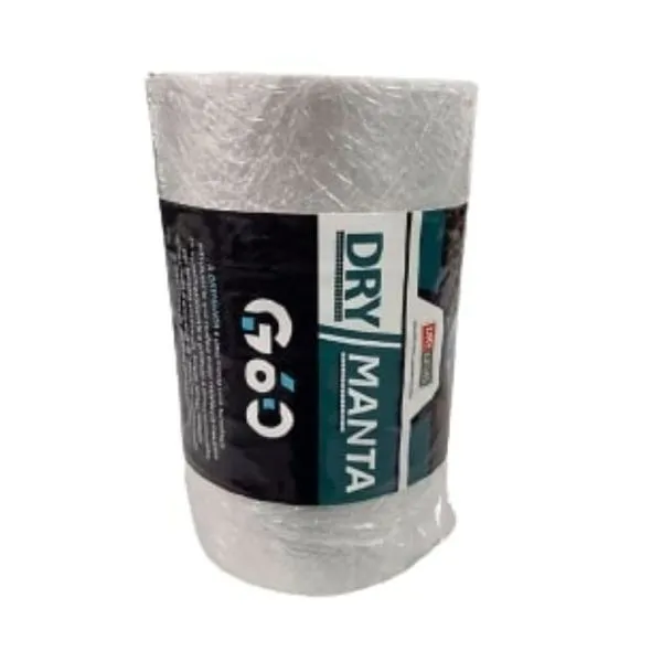 Manta Estruturante Poliéster Drymanta G60 1 Metro Linear Drylevis Manta Est Poliester Drymanta G60 1m Lajes e Telhados