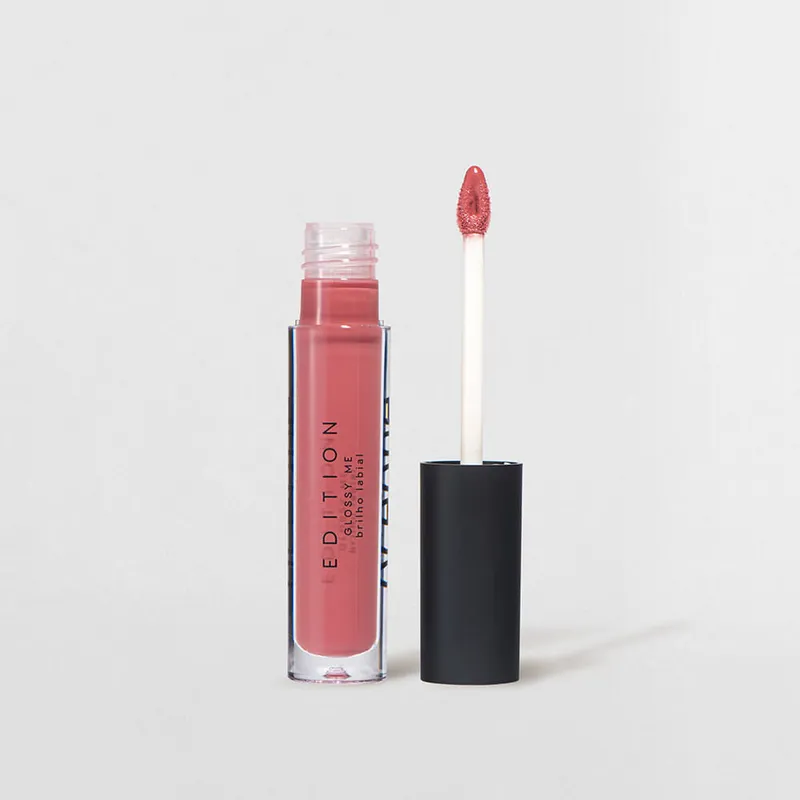Brilho Labial Rosa - Glossy Me Rose Océane Edition 4g.
