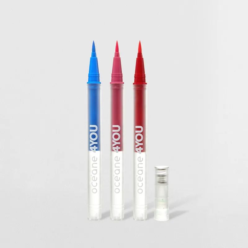 Kit Três Canetas Delineadora Flash Color Pen Neon 4you (3 Produtos)