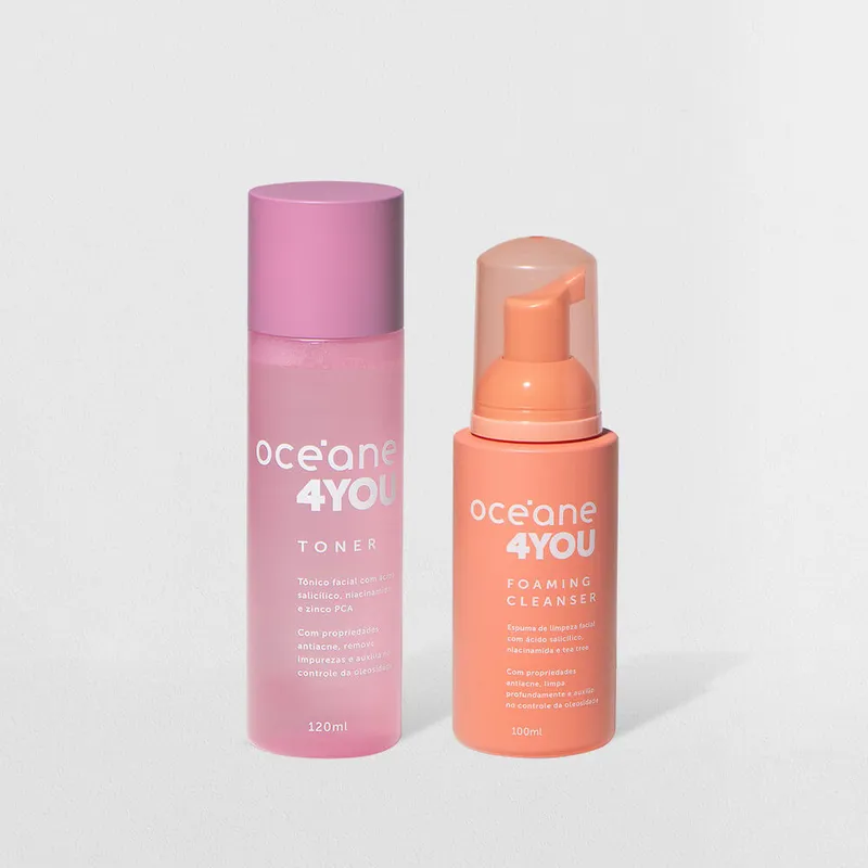 Kit Limpeza Facial 4you (2 Produtos)