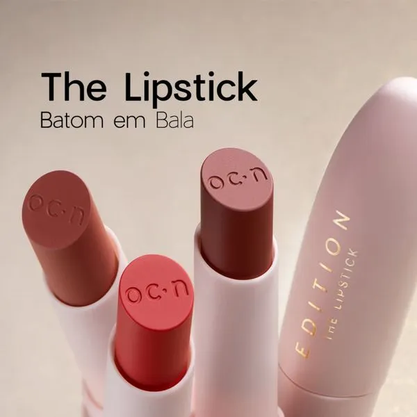 Batom Nude Cremoso – The Lipstick Bellini Océane Edition 3,2g Não