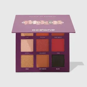 Paleta de Sombras - 9 Shades Océane Purple 25g Não