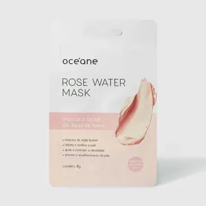 Máscara Facial com Água de Rosas - Rose Water Mask 8g Não