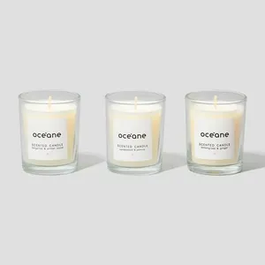 Kit com 3 Velas - Scented Candle Set 50g Cada