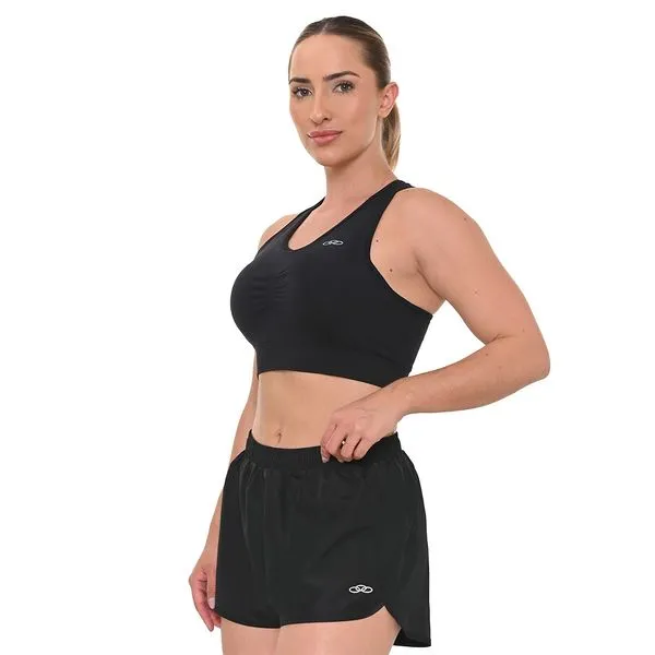 Top Knit Olympikus Feminino P Preto