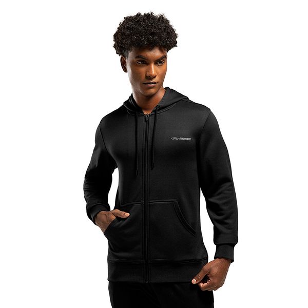 Jaqueta Moletom Olympikus Masculina M Preto
