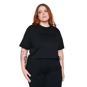 Camiseta Box Olympikus Feminina Plus Size G2 Preto