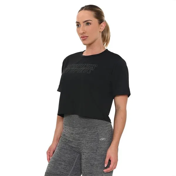 Camiseta Box Treino Olympikus Feminina GG Preto