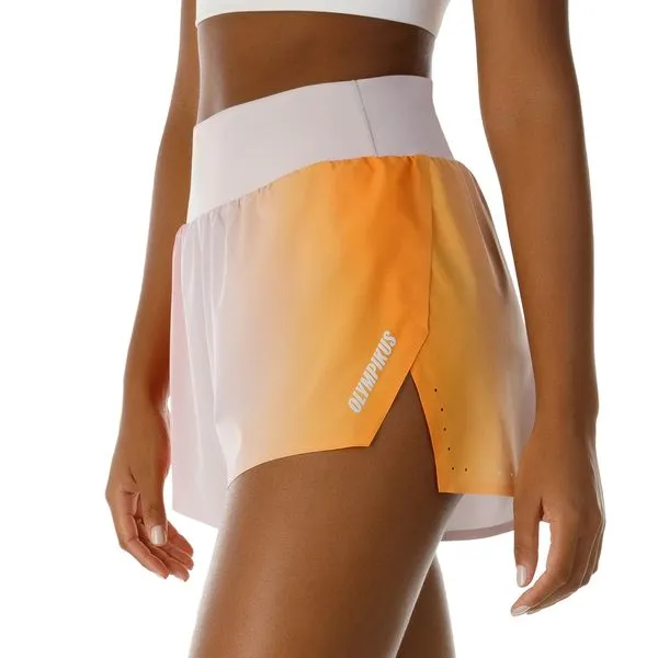 Shorts Corre 3 Olympikus Feminino G Laranja