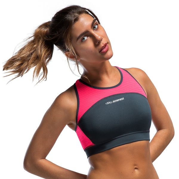 Top Runner Olympikus Feminino GG Cinza