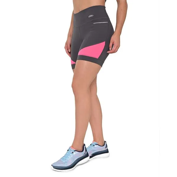 Shorts Runner 5 Olympikus Feminino G Cinza