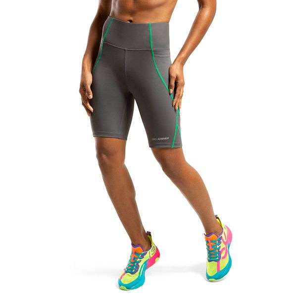 Bermuda 9 Flex Compression Olympikus G Cinza