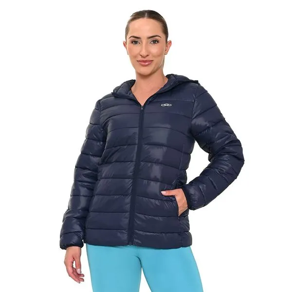 Jaqueta Puffer Olympikus Feminina G Azul
