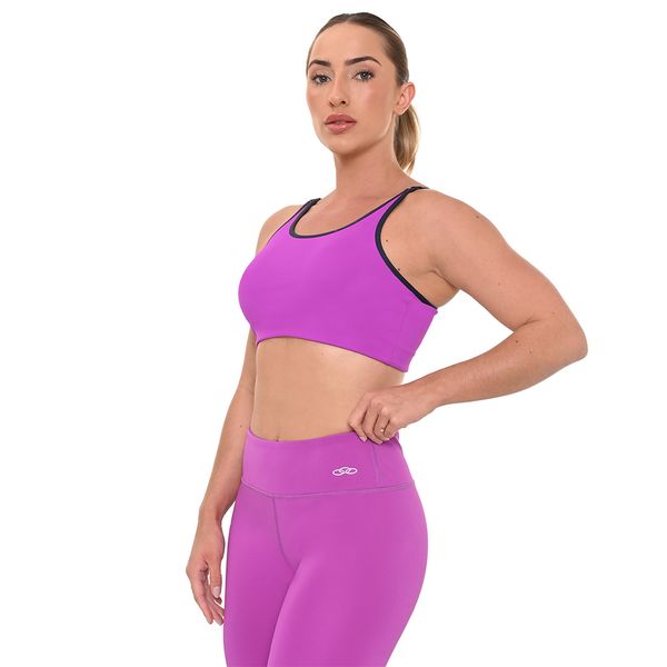 Top Baixo Impacto Olympikus Feminina P Roxo