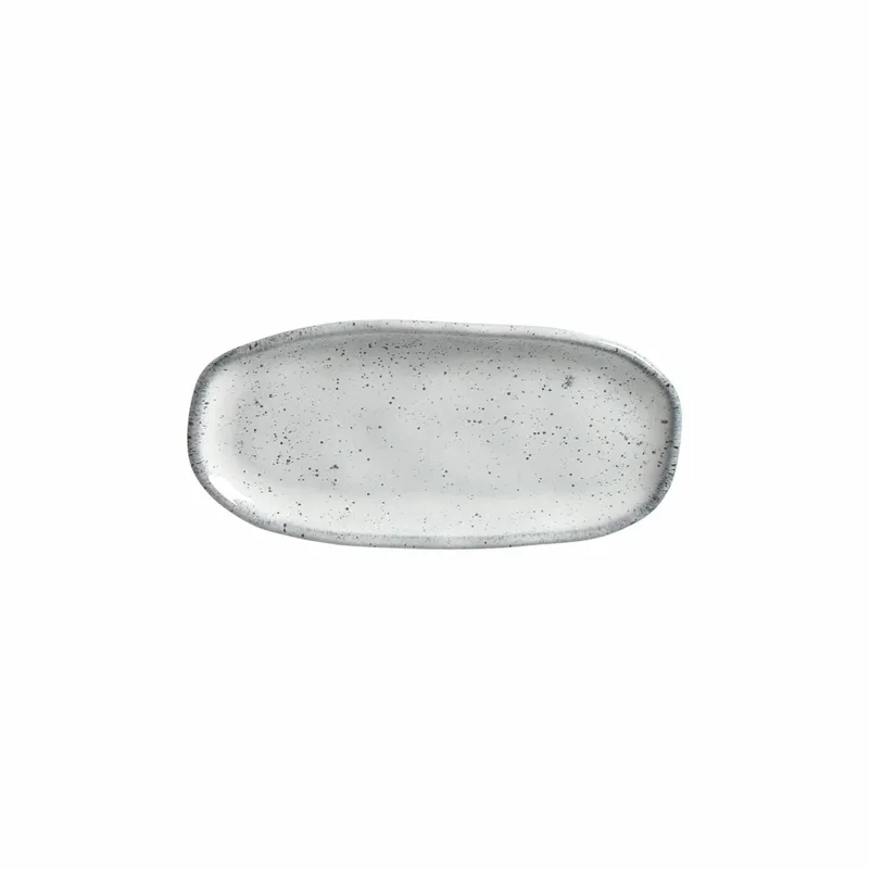 Conjunto com 4 Travessas Oval Rasa Mini Orgânico Echo 16,5x8cm