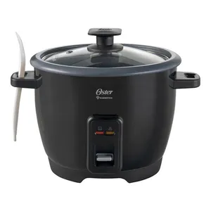 Panela Elétrica de Arroz DiamondTech 1,2L Oster Black - 127V