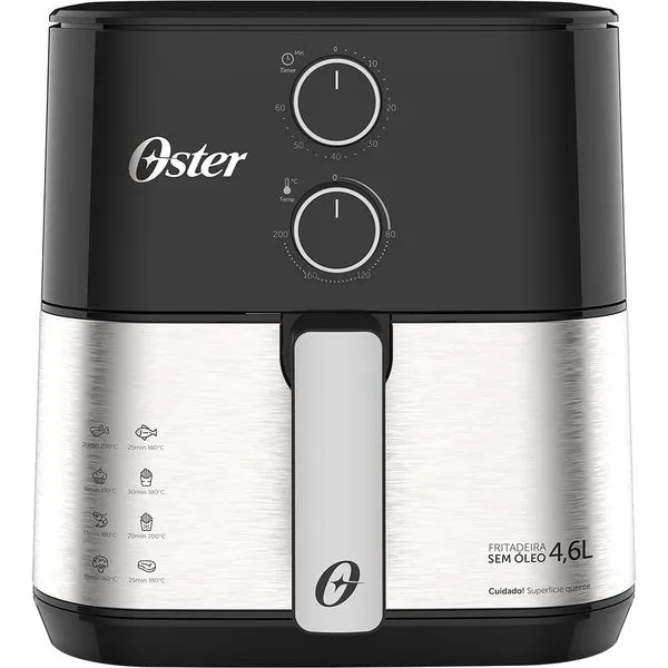 Fritadeira Inox Compact 4,6L Oster - 127V