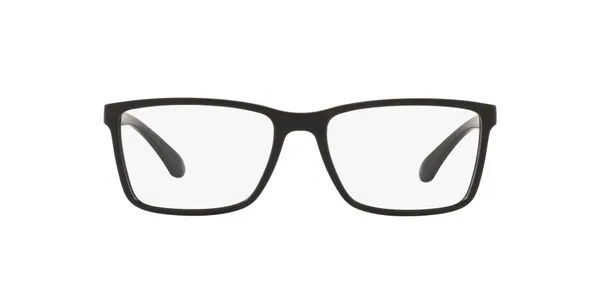 Armação de Óculos de Grau Masculino Tecnol Retangular TN3074 Cor Preto Fosco