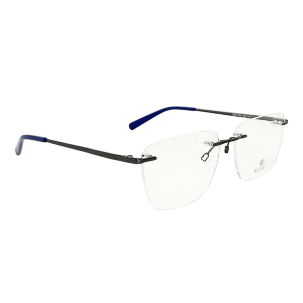 Armação de Óculos de Grau Bulget BG1719M Masculino Redondo Metal Preto