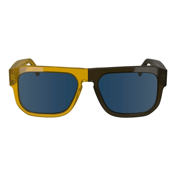Óculos de Sol Calvin Klein Jeans CKJ2460 Feminino Quadrado Acetato Marrom