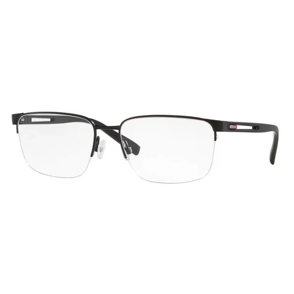 Armação de Óculos de Grau Masculino Jean Monnier Retangular J81211 Cor Preto