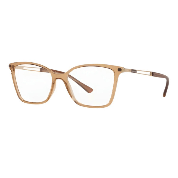Armação de Óculos de Grau Jean Monnier 8324 Feminino Borboleta Acetato Marrom Claro
