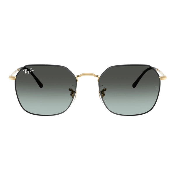 Óculos de Sol Ray-Ban RB3694 Unissex Hexagonal Metal Preto e Dourado