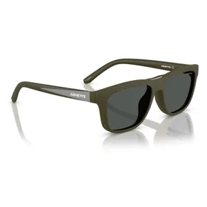 Óculos de Sol Arnette AN4347U Masculino Quadrado Injetado Militar Fosco