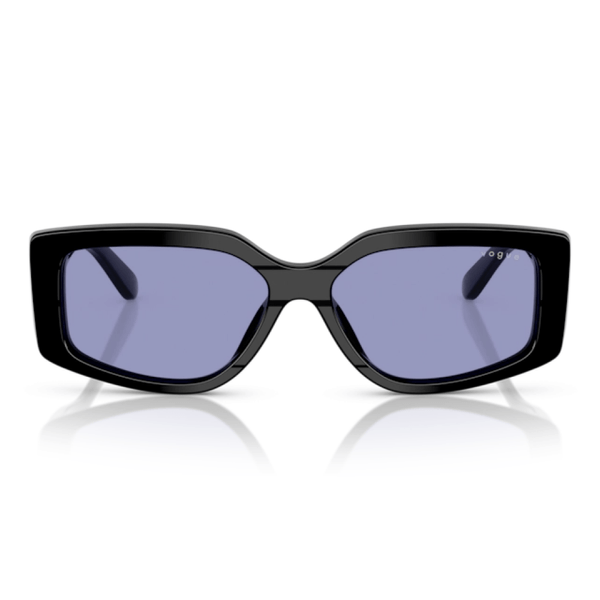 Óculos de Sol Vogue Eyewear VO5642S Feminino Retangular Acetato Preto