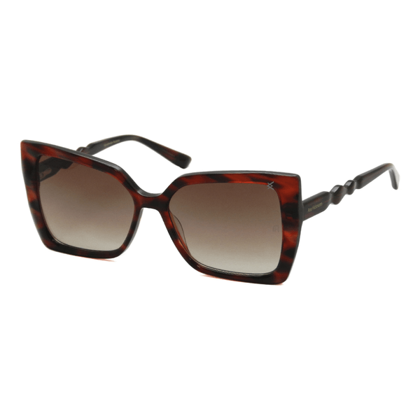 Óculos de Sol Ana Hickmann Mari 9 Feminino Quadrado Acetato Preto