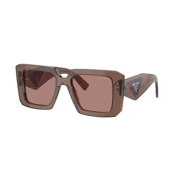 Óculos de Sol Prada 23YS 17O60B 51 Prada Symbole Marom OC PRAD PR 23YS 17O60B 51 SOL
