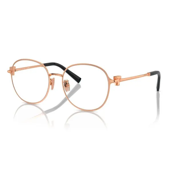 Armação de Óculos de Grau Feminina Tiffany Redondo TF1161D Cor Rose Gold Armação de Óculos de Grau Feminina Tiffany Oval TF1161D Cor Rose Gold